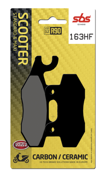 Hf Street Ceramic Organic Brake Pads, 2, nordicamoto.ro