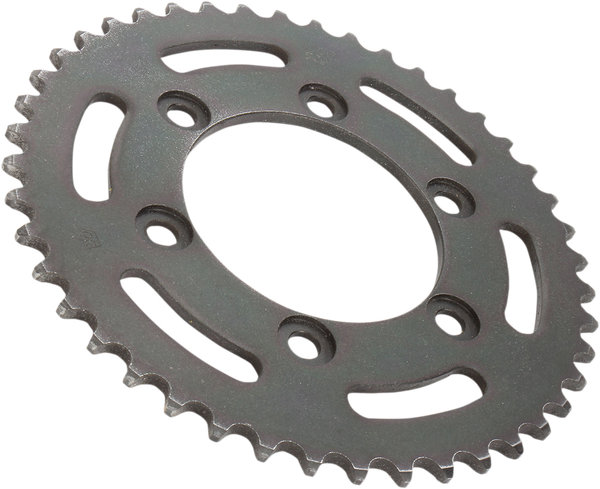 Lightweight Steel Sprocket Black, Zinc, 1, nordicamoto.ro