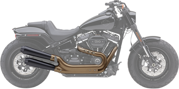 El Diablo Slip-on Mufflers Black, 3, nordicamoto.ro