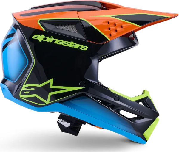 Alpinestars SM3 Fray Black 2XL bukósisak, 2, nordicamoto.ro