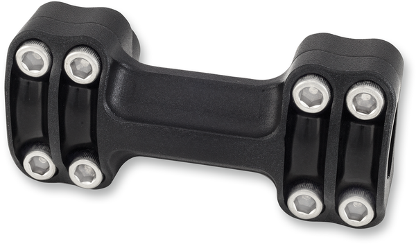 Nostalgia One-piece Handlebar Riser Black, 1, nordicamoto.ro