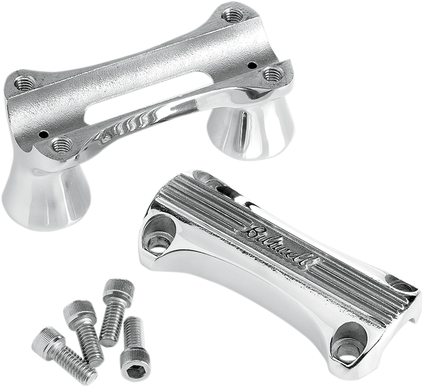 2(r) Thunder Handlebar Riser Silver, 3, nordicamoto.ro