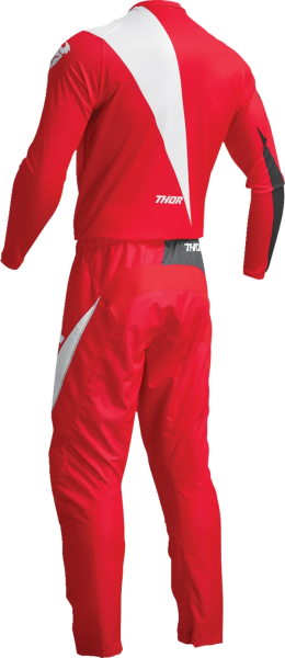 Tricou Copii Thor Sector Edge Red/White XS, 4, nordicamoto.ro
