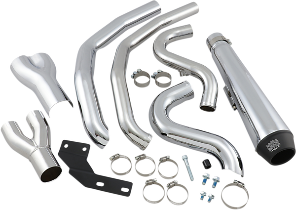 El Diablo 2:1 Exhaust System Chrome, 2, nordicamoto.ro