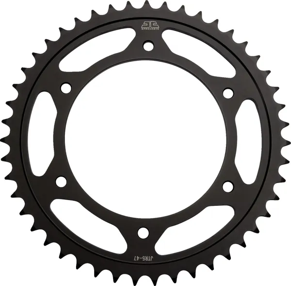 JT SPROCKETS Acél hátsó lánckerék, fekete, 1, nordicamoto.ro