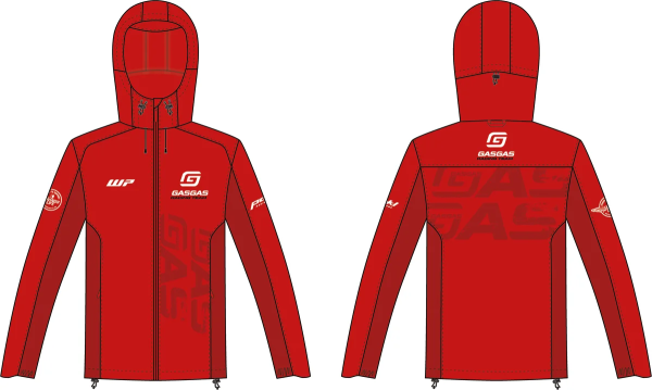 GasGas TEAM HARDSHELL K-HYDRATECH PRO XL kabát, 1, nordicamoto.ro