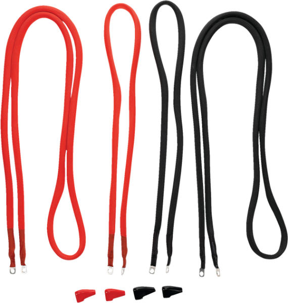 Electric Cable Kit For Winch Black, Red, 5, nordicamoto.ro