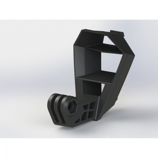 F5 Chin Vent Camera Mount Black (Non-Current), 1, nordicamoto.ro