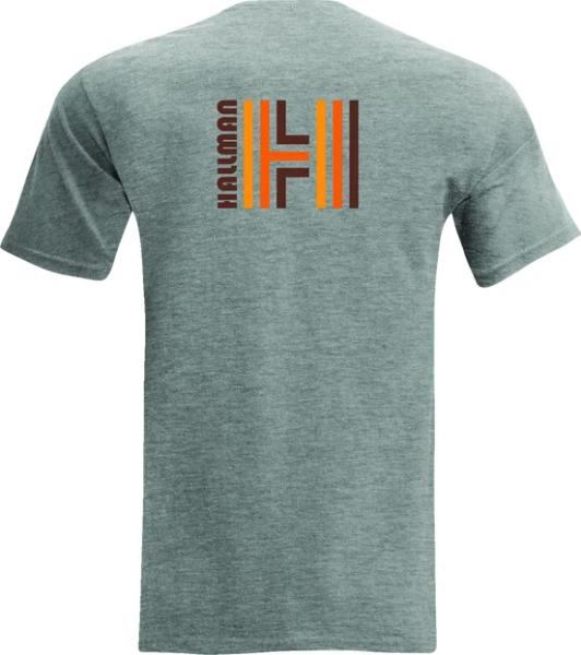 Tricou Thor Hallman Legacy Heather Gray 2XL, 2, nordicamoto.ro