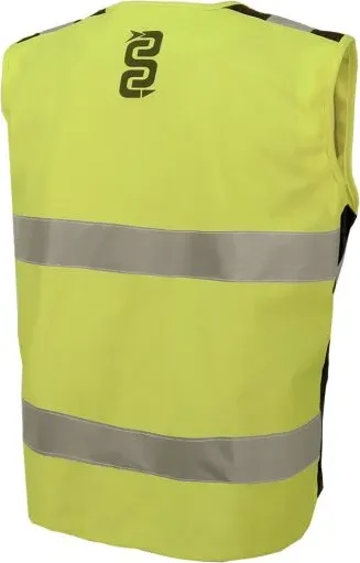 Flash 2 jól látható mellény, Hi-Vis sárga színben, XL/2XL méretben, 3, nordicamoto.ro