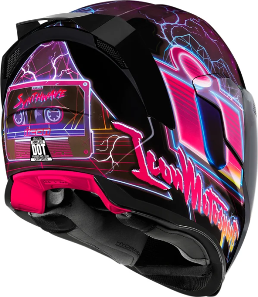 Casca Icon Airflite™ Synthwave Black/Pink/Purple S, 3, nordicamoto.ro