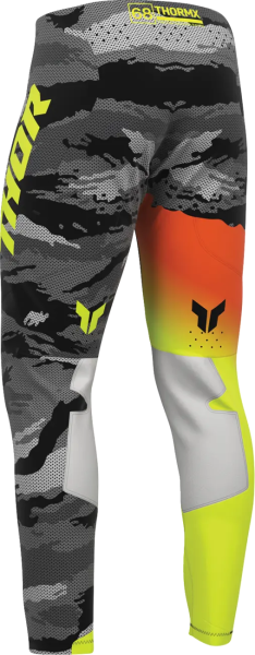 Thor Sportmode Recon LE nadrág – Fekete/Savanyú lime – 30-as méret, 4, nordicamoto.ro