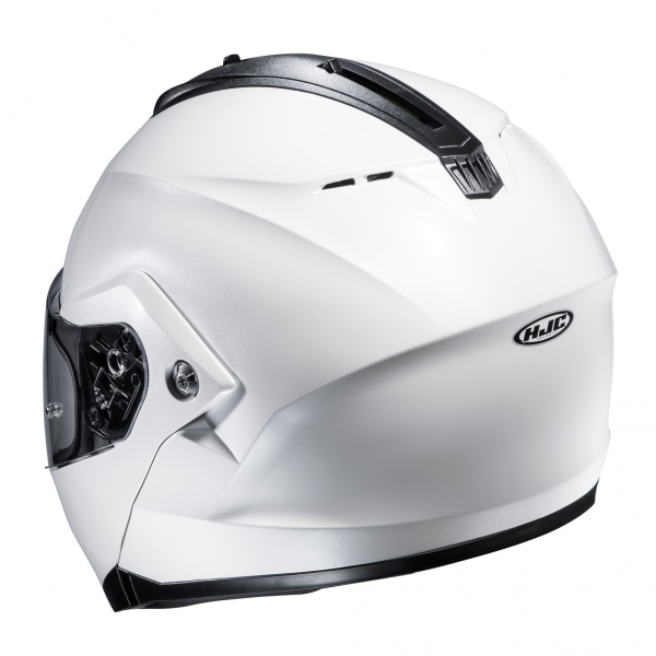 Casca HJC C91 Solid Fluo Alb S, 4, nordicamoto.ro