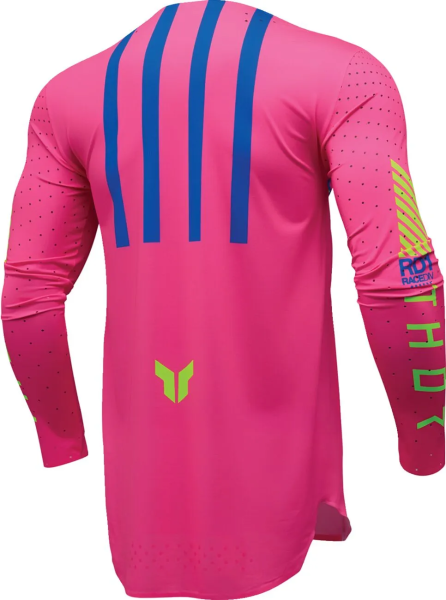 Tricou THOR Sportmode Flite Pink/Blue XL, 8, nordicamoto.ro