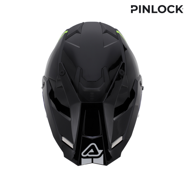 Acerbis Assault Graphic teljes arcú sisak, fekete/fluoreszkáló sárga, L-es méret, 7, nordicamoto.ro