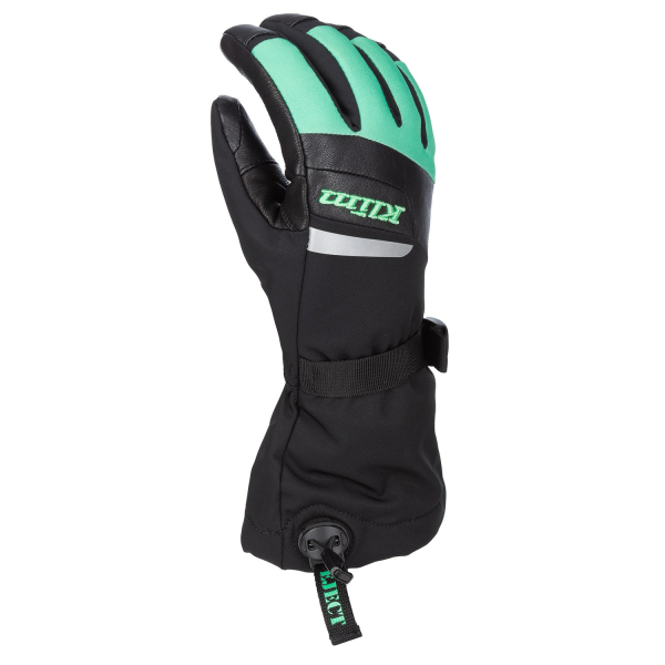 Manusi női motoros kesztyű, Klim Radiate Gauntlet, szigetelt, fekete, 5, nordicamoto.ro