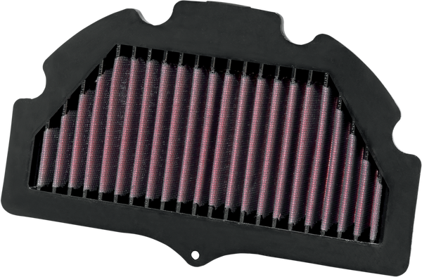 Sportbike Race-spec High-flow Air Filter Black, Red, 1, nordicamoto.ro