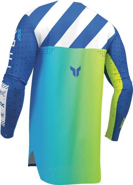 Thor Sportmode Synth Blue póló, 2XL, 13, nordicamoto.ro