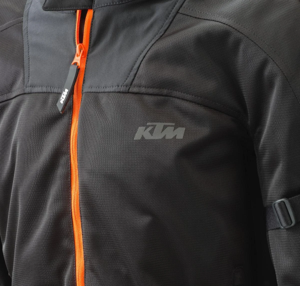 KTM SOLAR AIR kabát – Fekete/Narancssárga – XXL, 2, nordicamoto.ro