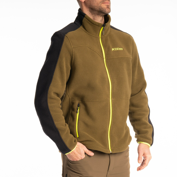 Geaca Snowmobil Klim Teton Crest Fleece Mid Layer Black, 27, nordicamoto.ro