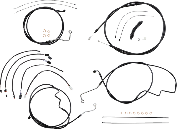 Xr Handlebar Installation Kit Black, 2, nordicamoto.ro