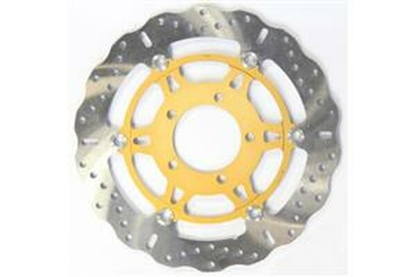 Contour X Series Brake Rotor Gold, Silver, Stainless Steel, 1, nordicamoto.ro
