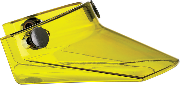 3-snap Moto Helmet Visor Yellow ONE SIZE, 1, nordicamoto.ro