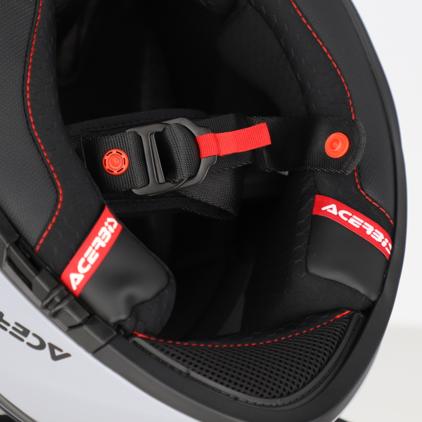 Acerbis Tarmak-X teljes arcú sisak – szürke, M-es méret, 2, nordicamoto.ro