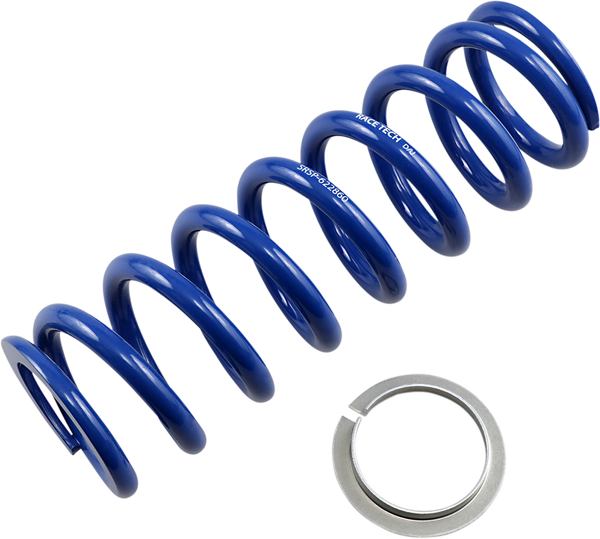 Front/rear Shock Springs Blue, Shot Peened, 1, nordicamoto.ro