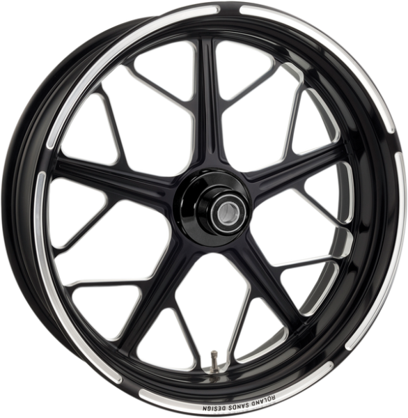 Hutch One-piece Aluminum Wheel Black, 1, nordicamoto.ro