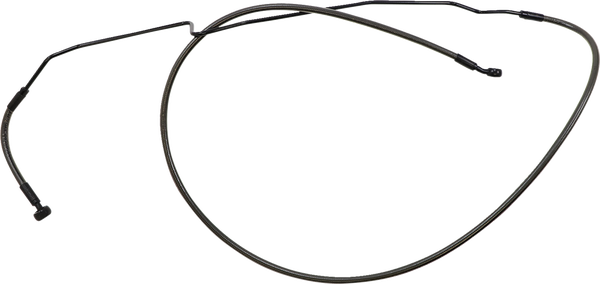 Braided Front Brake Line Black, Black Pearl Oversize [+203 mm (8'')], 1, nordicamoto.ro