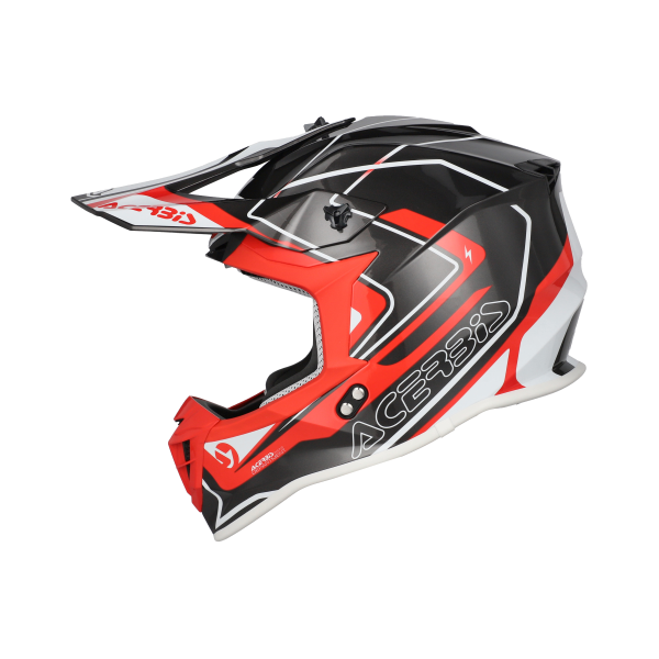Acerbis Linear 22-06 sisak, szürke/piros, S-es méret, 8, nordicamoto.ro