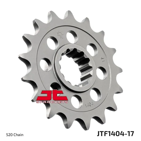 JT SPROCKETS Első lánckerék, természetes színű, 1, nordicamoto.ro