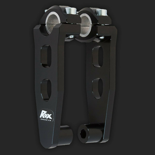 Rox pivoting riser 5" black, 1, nordicamoto.ro