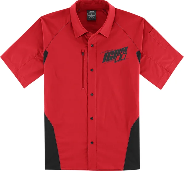 Overlord Shop Shirt Red M, 1, nordicamoto.ro