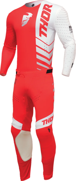 Tricou Thor Prime Analog Red/White XL, 4, nordicamoto.ro