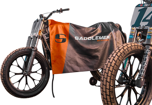 Team Race Development Bike Cover Black, Orange, White, 2, nordicamoto.ro