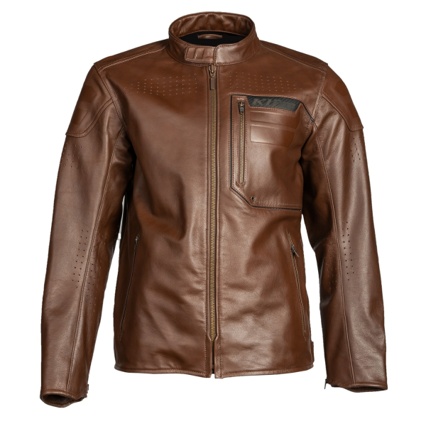 Geaca Moto Touring Klim Sixxer Leather Sienna Brown, 15, nordicamoto.ro
