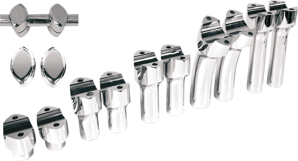 Big Buffalo Handlebar Riser Silver, 1, nordicamoto.ro