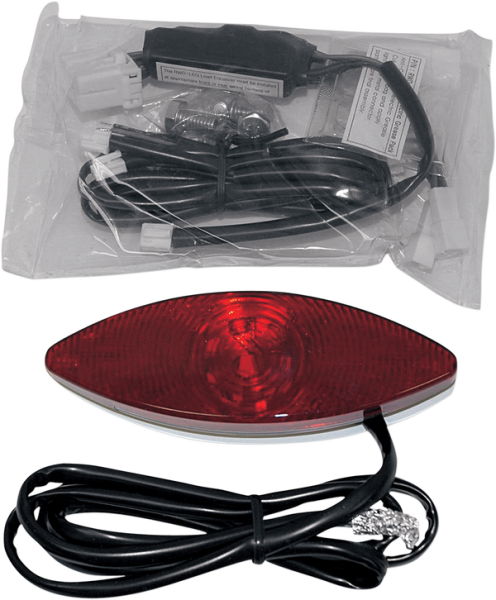 Cat-eye Capsule Light Amber, Red, 1, nordicamoto.ro