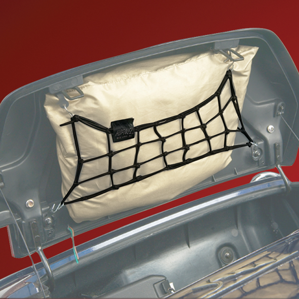 Saddlebag Storage Nets Black, 2, nordicamoto.ro