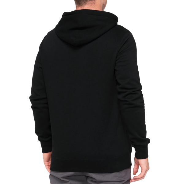 Hanorac 100% Official Fleece Zip-up Black S, 3, nordicamoto.ro