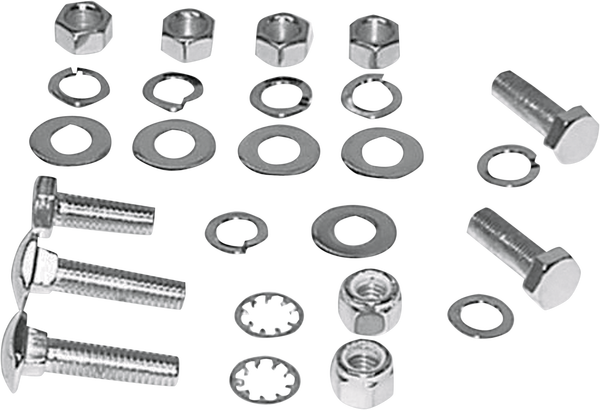 Transmission Mounting Hardware Kit Silver, 1, nordicamoto.ro
