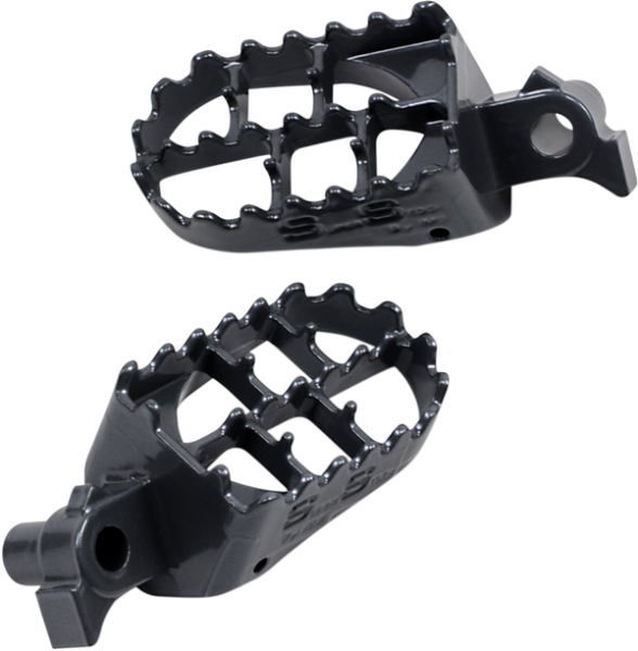 Super-stock Footpegs Gray Wide, 2, nordicamoto.ro