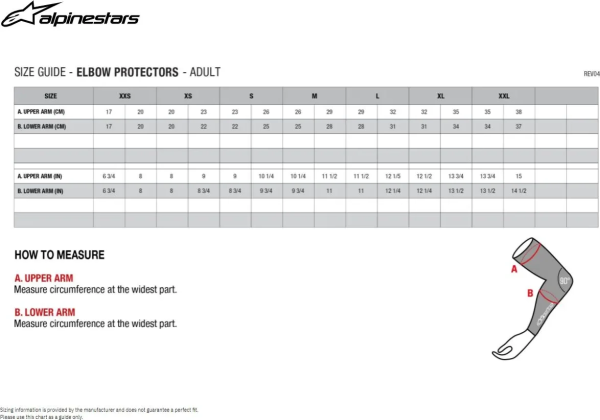 Alpinestars Bionic Flex fekete könyökvédők, L/XL méret, 1, nordicamoto.ro