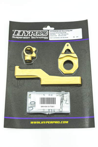 Steering Damper Mounting Kit Gold, 2, nordicamoto.ro