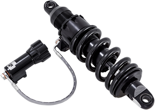 465 Series Shock With Remote Adjustable Preload Black, Anodized, 3, nordicamoto.ro