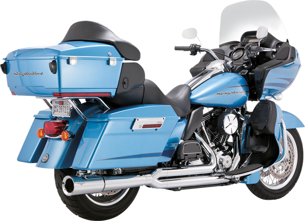 Pro Pipe 2-into-1 Exhaust System Chrome, 3, nordicamoto.ro