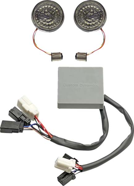 Smart Led 1157 Bullet Turn Signals With Controller Amber, Red, 2, nordicamoto.ro