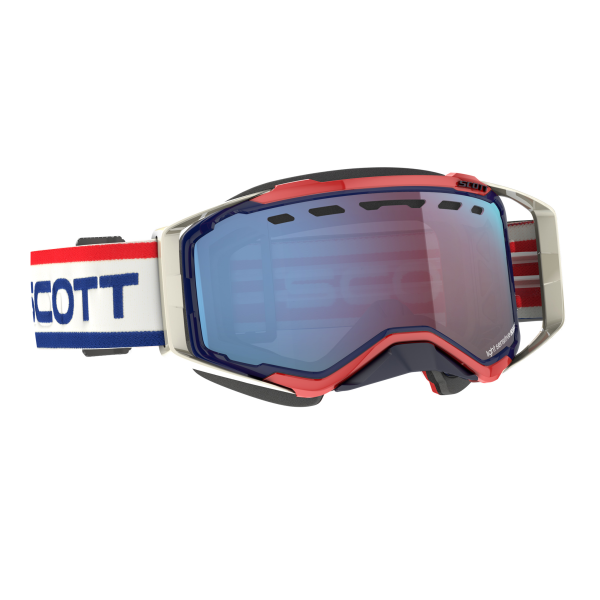 Scott Goggle Prospect Snow Cross LS retro white/blue light sensitive blue chro, 1, nordicamoto.ro